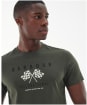 Men's Barbour International Victory T-Shirt - Sage
