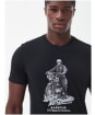 Men's Barbour International Albie T-Shirt - Black
