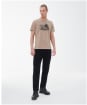 Men's Barbour International Eddie T-Shirt - Stone Marl