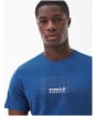 Men's Barbour International Multi T-Shirt - Washed Inky