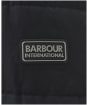 Men's Barbour International Dowanside Wax Parka - Black