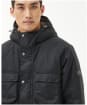 Men's Barbour International Tantallon Waxed Jacket - Black
