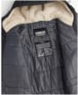 Men's Barbour International Tantallon Waxed Jacket - Black
