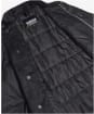 Men's Barbour International Winter Lockseam Waxed Jacket - Black