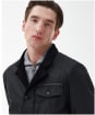 Men's Barbour Np Pendle Waxed Jacket - Black