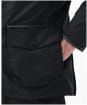 Men's Barbour Np Pendle Waxed Jacket - Black
