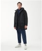 Men's Barbour Np Farnley Beaufort Waxed Jacket - Black