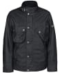 Men's Barbour International Cormer Waxed Jacket - Black