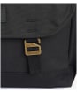 Barbour Essential Wax Messenger Bag - Black
