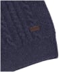 Men's Barbour Essential Chunky Cable Crew Knit - Denim Marl