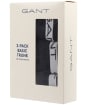 Men's Gant Basic Cotton Blend Trunk - 3 Pack - Black