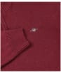 Men's Gant Casual Cotton Half Zip Sweater - Plumped Red