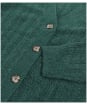 Women’s Lily & Me Cornwell Pointelle Loose Fit Cardigan - Green