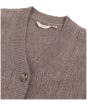 Women’s Lily & Me Cornwell Pointelle Loose Fit Cardigan - Taupe