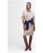 Women's Barbour Woodlane Knitted Jumper Dress - Nougat