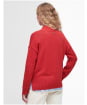 Women's Barbour Sandy Knitted Jumper - Blaze Red