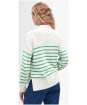 Women's Barbour Oakfield Knitted Jumper - Aran Stripe