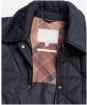 Women's Barbour Carolina Quilted Jacket - Black / Muted