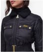 Women's Barbour International Galaxy Quilted Jacket - Black