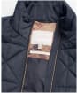 Women's Barbour Stella Quilted Jacket - Black / Muted