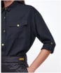 Women's Barbour International Nebula Shirt - Black