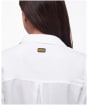 Women's Barbour International Nebula Shirt - White
