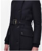Women's Barbour International Satellite Wool Jacket - Black