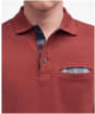 Men's Barbour Barwick Polo Shirt - Fired Brick