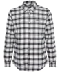 Men's Barbour Langton Long Sleeve Tailored Cotton Shirt - Ecru