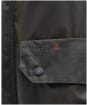 Men's Barbour Valley Waxed Cotton Jacket - Archive Olive