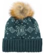 Women's Ariat Patrona Intarsia Knit Beanie Hat - Reflecting Pond / Arctic