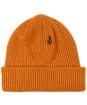 Volcom Sweep Turn-Up Knitted Beanie - Gold