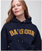 Women's Barbour Mayfield Hoodie - Navy
