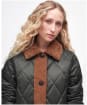 Women's Barbour Mulgrave Quilted Jacket - Sage / Classic