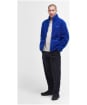 Men's Barbour Dale Fleece Jacket - Bright Blue
