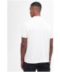 Men's Barbour International Cylinder Polo Shirt - Whisper White