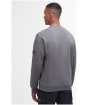 Men's Barbour International Counter Crew Neck Sweatshirt - Night Grey