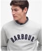 Men's Barbour Addington Crew Neck Sweater - Grey Marl