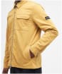 Men's Barbour International Dome Overshirt - Mustard Gold