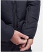 Men's Barbour International Cluny Quilted Jacket - Black