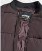 Men's Barbour International Cluny Quilted Jacket - Bitter Chocolate