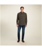 Men’s Ariat Clement Long Sleeve Wrinkle Free Cotton Shirt - Earth Heather