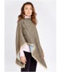 Women's Dubarry Hazelwood Teflon® Tweed Poncho - Woodrose