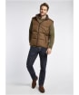 Men’s Dubarry Graystown Fleece Lined Polyester Gilet - Walnut