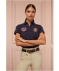 Women’s Holland Cooper Team Short Sleeve Polo Shirt - Ink Navy