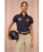 Women’s Holland Cooper Team Short Sleeve Polo Shirt - Ink Navy