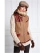 Women’s Holland Cooper Lined Aviator Gilet - Tawny