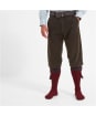 Men's Schoffel Moleskin Breeks - Forest