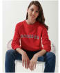 Women’s Crew Clothing Anchor Graphic Sweater - Red