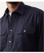 Men’s R.M. Williams Angus Relaxed Fit Cotton Shirt - Navy